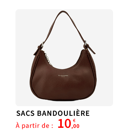 Bleu Cerise Sacs à main bandoulière femme pas cher