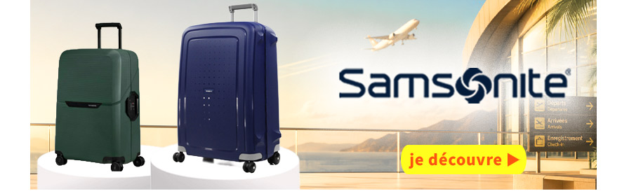  Bleu Cerise Bagagerie et Maroquinerie Samsonite Pas Cher  