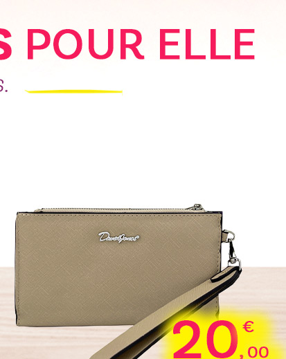  Bleu Cerise Portefeuille David Jones 