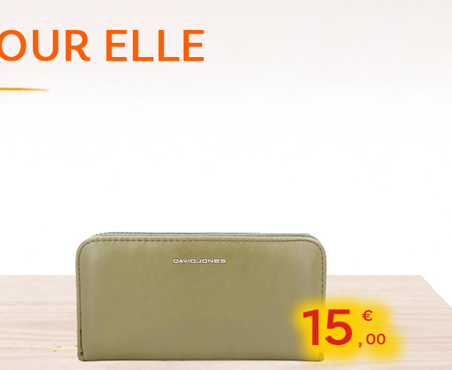  Bleu Cerise Portefeuille David Jones 