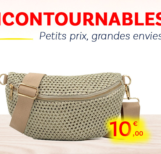  Bleu Cerise Sac Banane