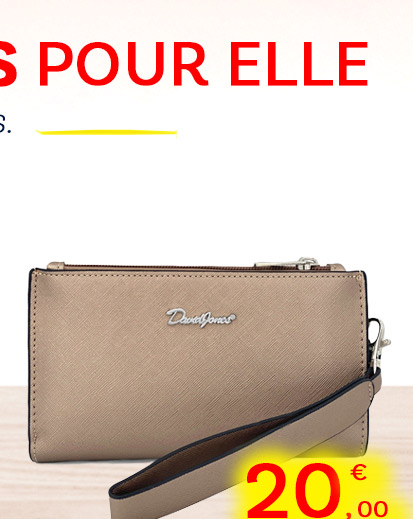  Bleu Cerise Portefeuille David Jones 