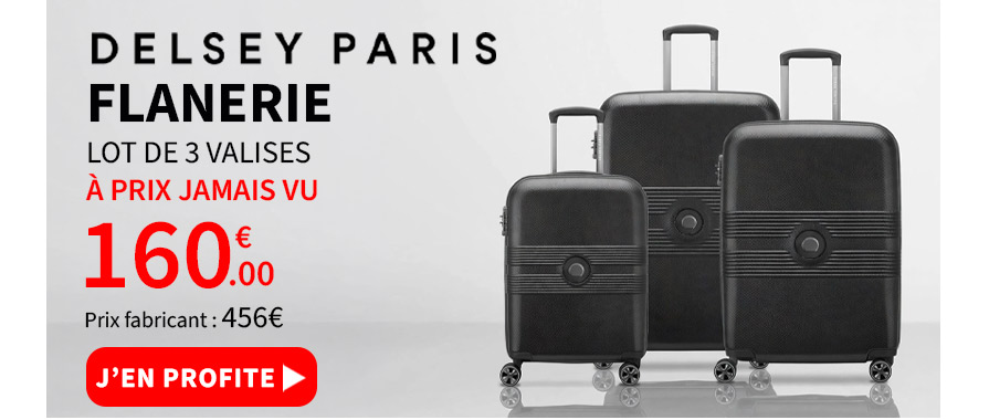  Bleu Cerise Delsey Flanerie Prix Exclusif  