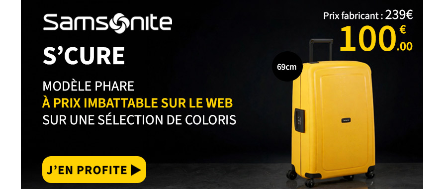  Bleu Cerise Samsonite S'cure Moins Cher du Web 