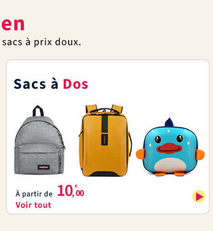 Bleu Cerise Sacs à Dos Pas Cher