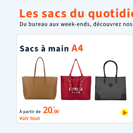  Bleu Cerise Maroquinerie Sac à main A4 pas cher 