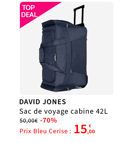  Sac de Voyage David Jones en promotion 