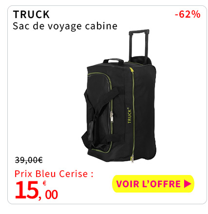 Bleu Cerise Bagagerie Sac de voyage Promotions