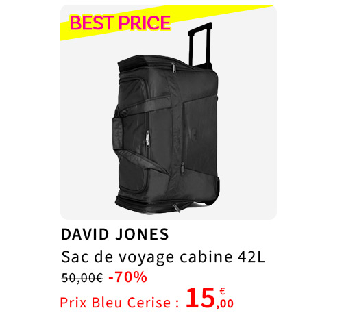  Sac de Voyage David Jones en promotion 