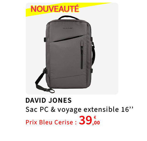  Bleu Cerise Sac a dos porte ordinateur