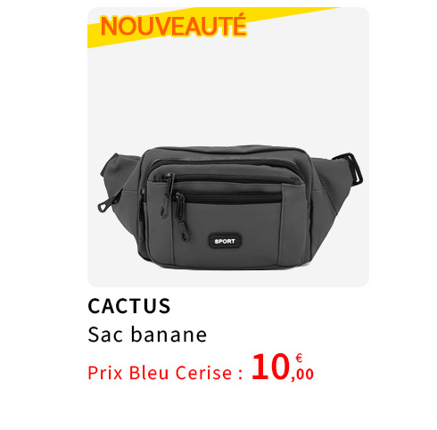  Bleu Cerise Sac Homme Banane Pas Cher