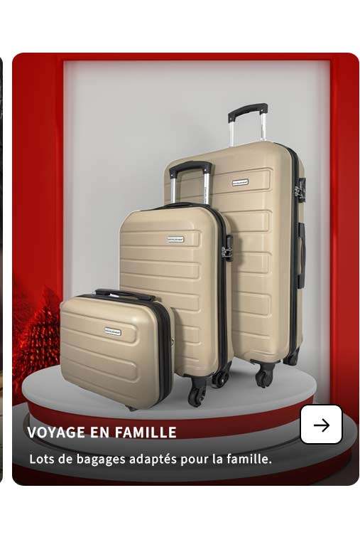 Bleu Cerise Nos bagages en lot pas cher 